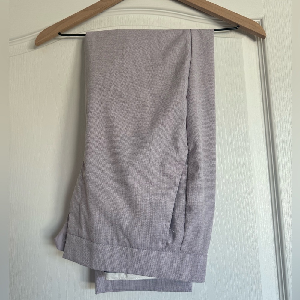 Ann Taylor lilac suit pants